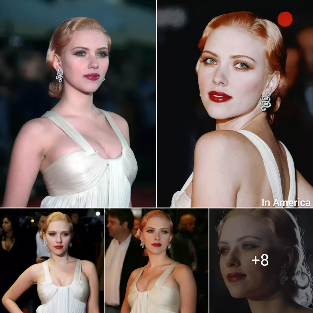 “The Prestigious Brilliance of Scarlett Johansson at the London Premiere”